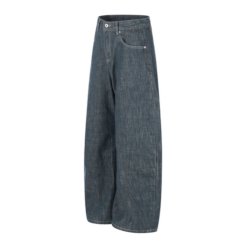 Baggy Scimitar Denim Pants