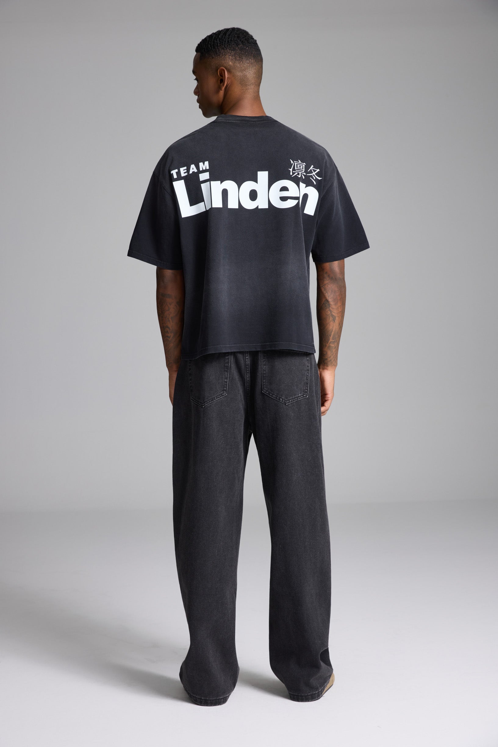 LINDEN クロップドTシャツ