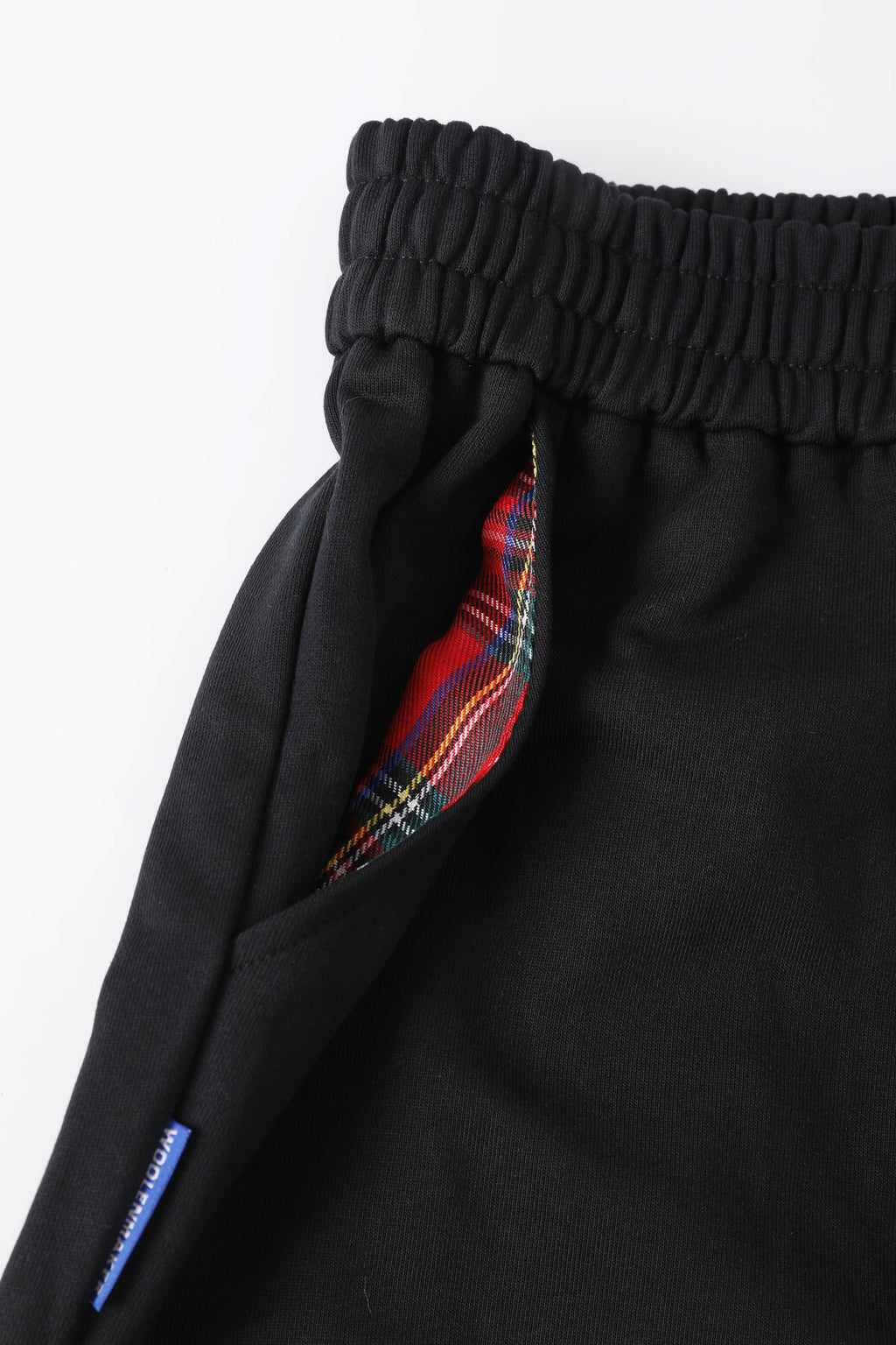 【裏パイル】LINDEN ストレートスウェットパンツ ブラック