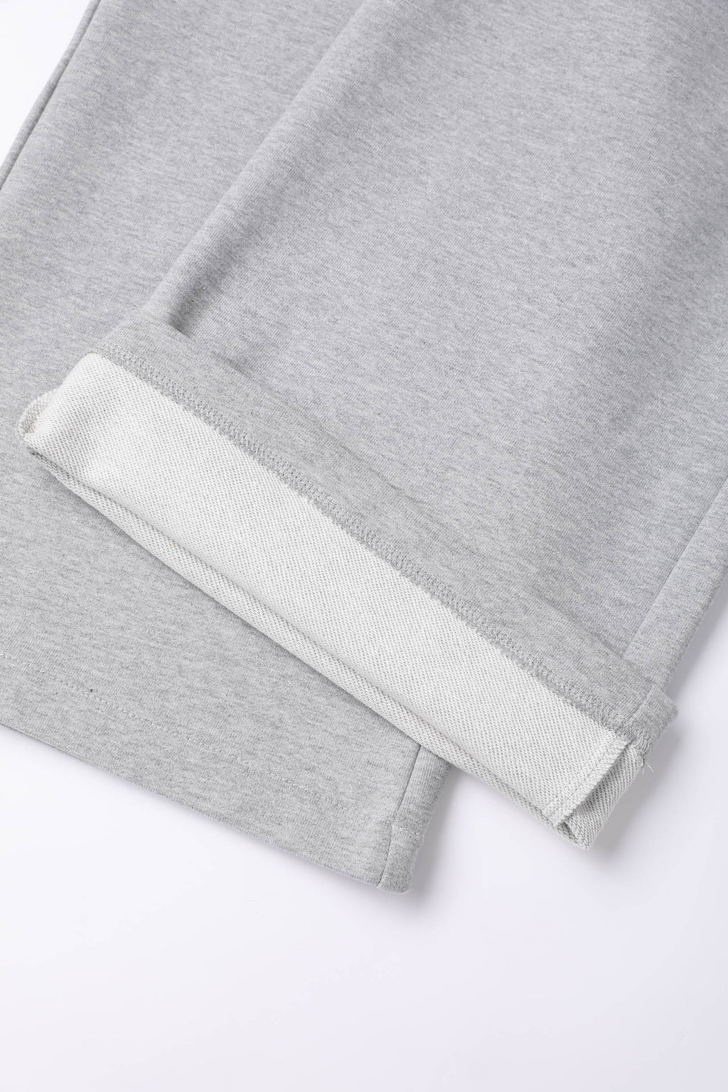 【裏パイル】LINDEN ストレートスウェットパンツ グレー